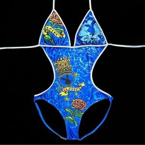 Playboy Monokini One-Piece Swimsuit